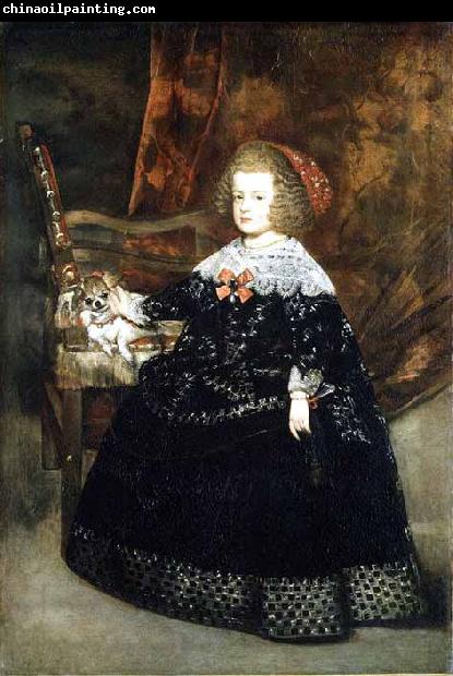 Juan Bautista del Mazo Portrait of Maria Theresa of Austria while an infant