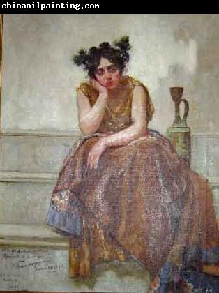 Juan Luna Figura femenina