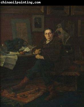 Jules Bastien-Lepage Albert Wolff in His Study