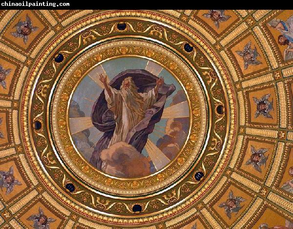 Karoly Lotz The mosaic of the dome