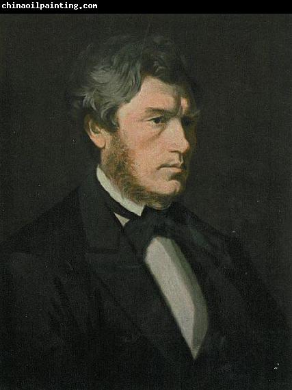 Knud Bergslien Painting of Norwegian writer Carl Fredrik Diriks.