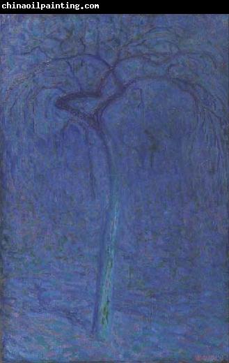 Leo Gestel Boom in maanlicht