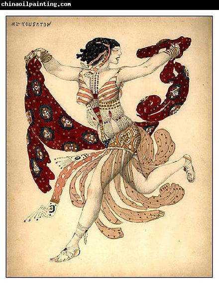 Leon Bakst Costume of Cleopatra for Ida Rubinstain