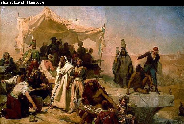 Leon Cogniet The 1798 Egyptian Expedition Under the Command of Bonaparte