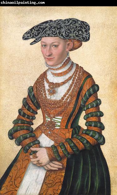 Lorens Pasch the Younger A Lady in a green velvet and orange dress and a pearl