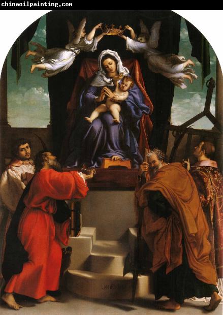 Lorenzo Lotto San Giacomo dell Orio Altarpiece