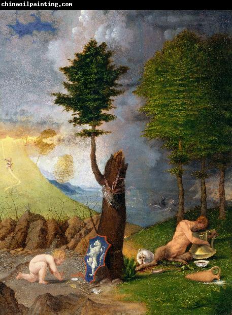 Lorenzo Lotto Allegory of Virtue and Vice