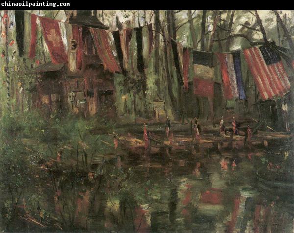 Lovis Corinth Der neue See im Berliner Tiergarten