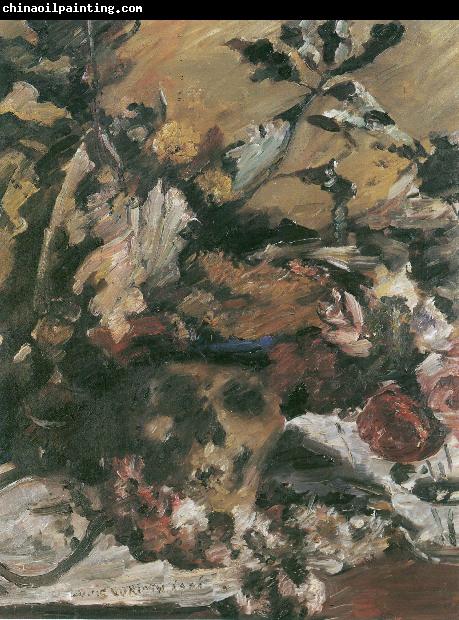 Lovis Corinth Totenkopf mit Eichenlaub