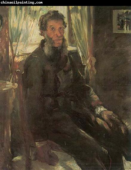 Lovis Corinth Portrat des Ohm Friedrich Corinth