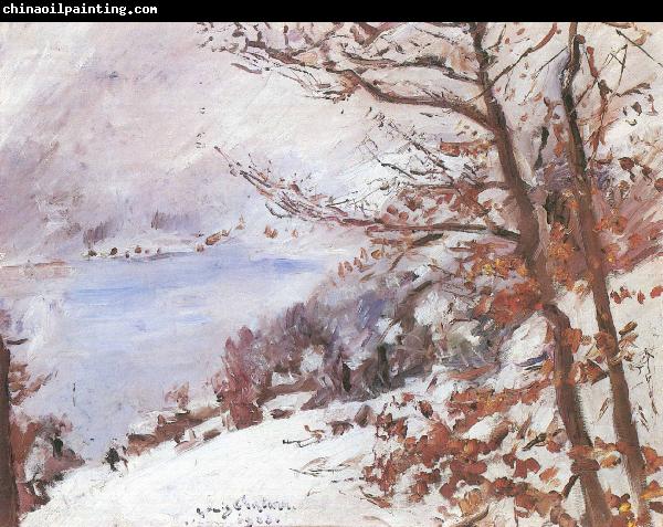 Lovis Corinth Walchensee im Winter