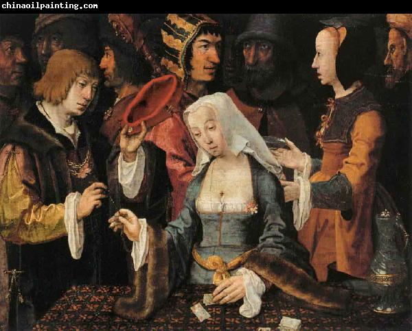 Lucas van Leyden FortuneTeller with a Fool