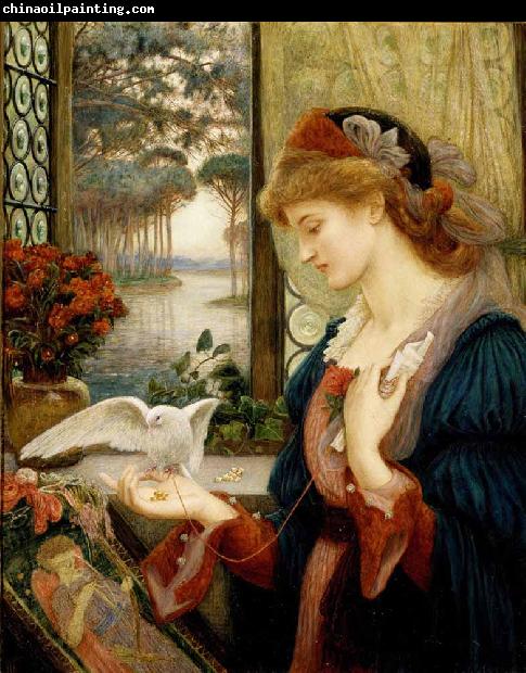 Marie Spartali Stillman Love s Messenger