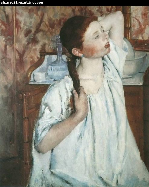 Mary Cassatt Girl Arranging Her Hair 1886