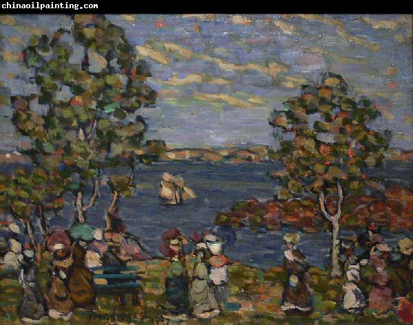 Maurice Brazil Prendergast Seashore, Crepuscule