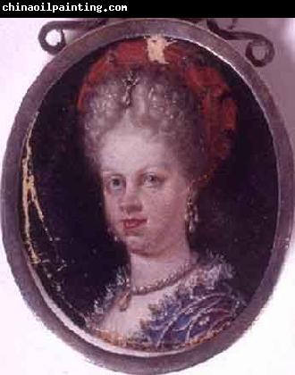 Miguel Ximenez Portrait of Maria Luisa of Savoy