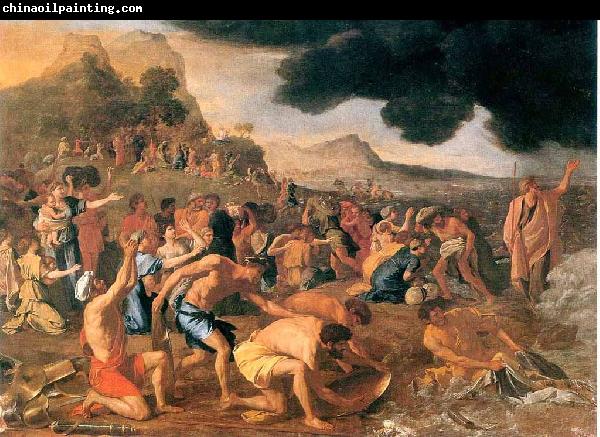 Nicolas Poussin Crossing of the Red Sea