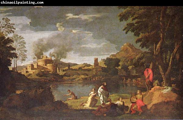 Nicolas Poussin Orpheus und Eurydike