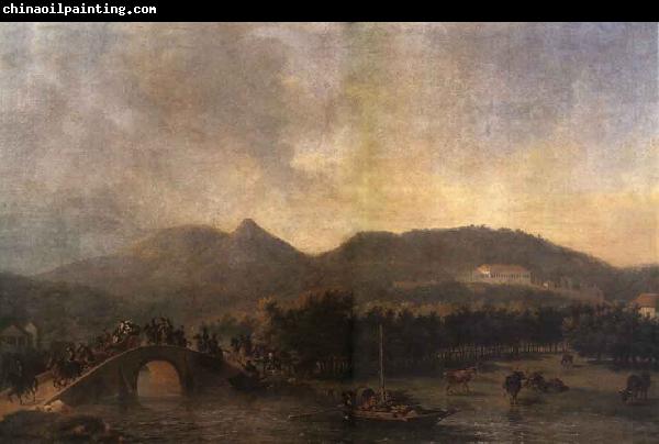 Nicolas-Antoine Taunay The Royal Processions Crossing of Maracana Bridge