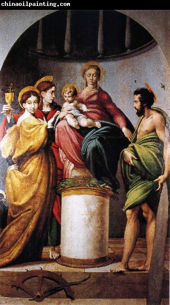 PARMIGIANINO Bardi Altarpiece