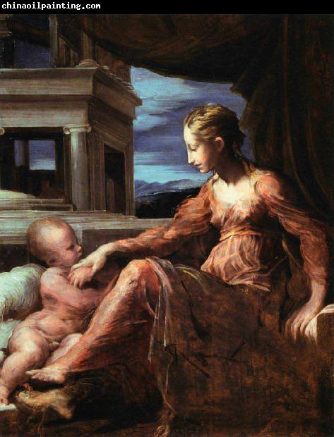 PARMIGIANINO Virgin and Child