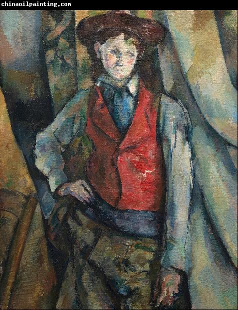 Paul Cezanne Boy in a Red Waistcoat