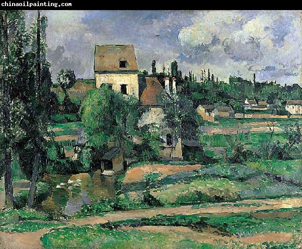 Paul Cezanne Le moulin sur la Couleuvre a Pontoise