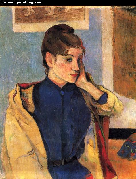 Paul Gauguin Portrait of Madelaine Bernard