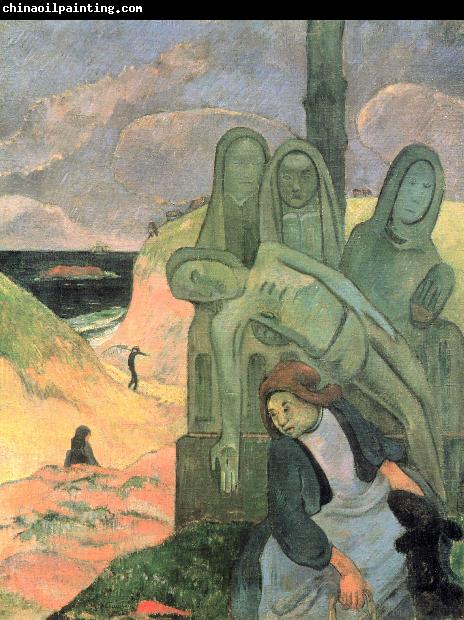 Paul Gauguin The Green Christ