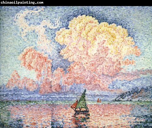 Paul Signac Antibes, the Pink Cloud