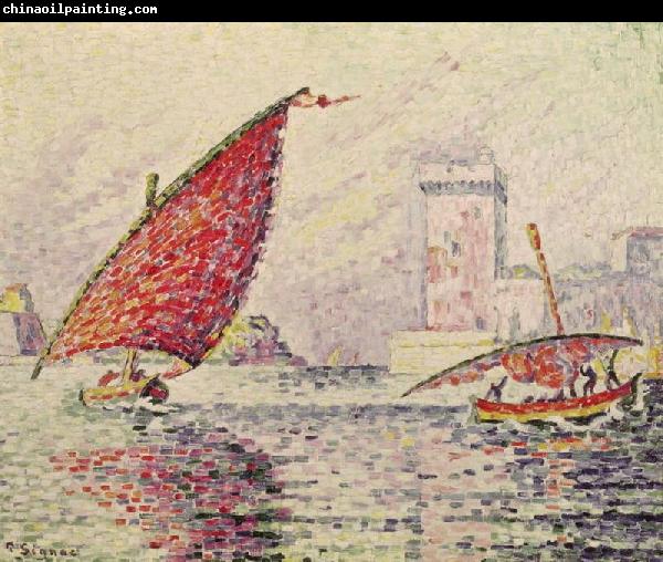 Paul Signac Fort Saint-Jean, Marseilles