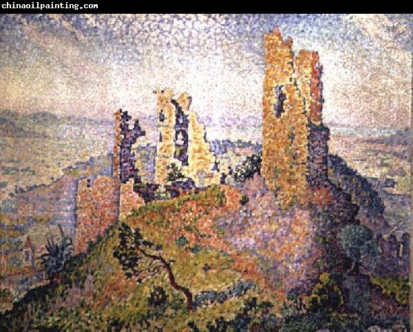 Paul Signac Landscape with a Ruined Castle