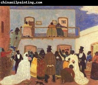 Pedro Figari Doble boda