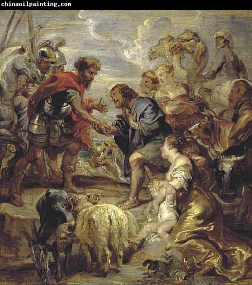 Peter Paul Rubens The Reconciliation of Jacob and Esau