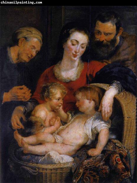 Peter Paul Rubens The Holy Family with St Elizabeth