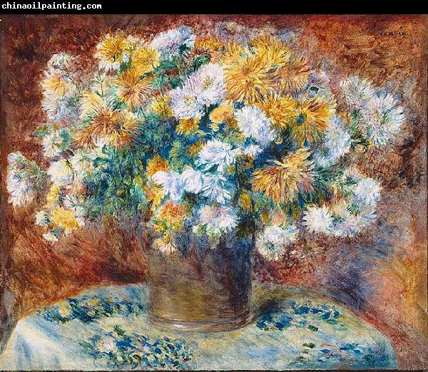 Pierre-Auguste Renoir Chrysanthemums