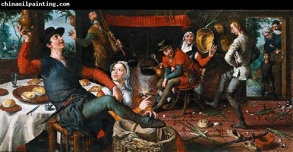 Pieter Aertsen The Egg Dance.