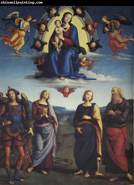 Pietro Perugino Vallombrosa Altarpiece