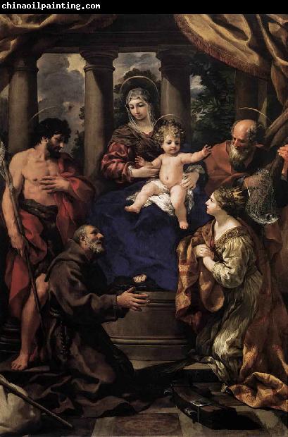 Pietro da Cortona Virgin and Child with Saints