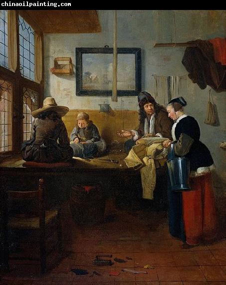 Quirijn van Brekelenkam The Tailor's Workshop