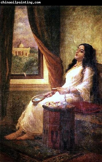 Raja Ravi Varma In Contemplation