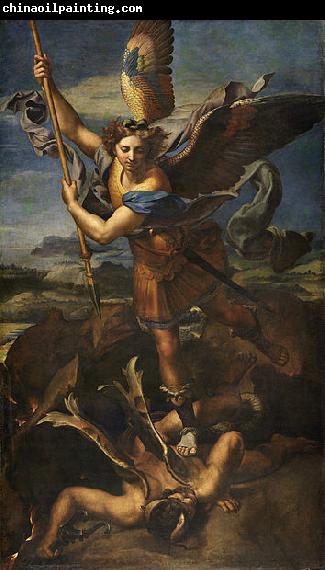 Raphael Michael Vanquishing Satan