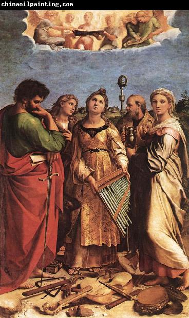 Raphael Ecstasy of St Cecilia