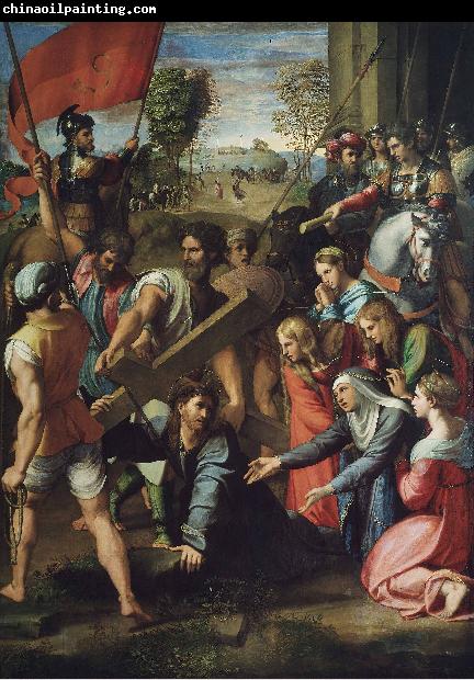 Raphael Christ Falling on the Way to Calvary