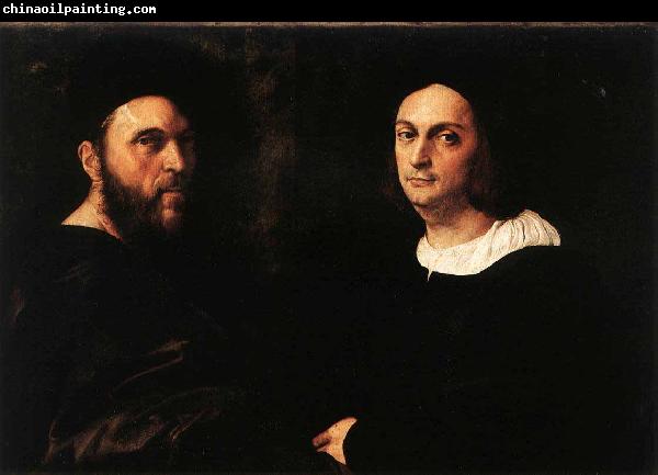 Raphael Portrait of Andrea Navagero and Agostino Beazzano