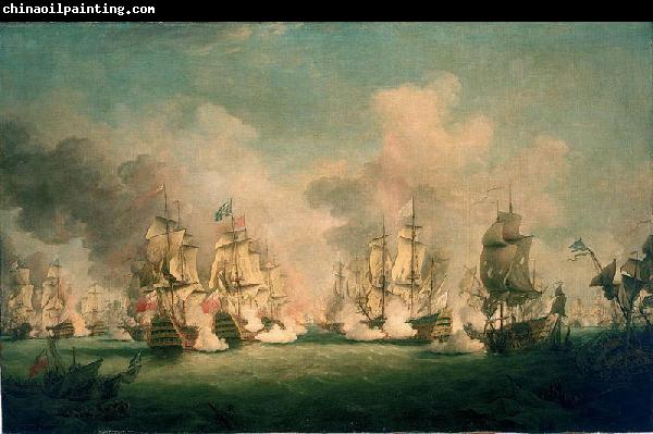 Richard Paton The Battle of Barfleur, 19 May 1692