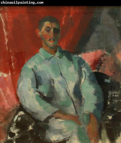 Rik Wouters Self-portrait with Black Bandage