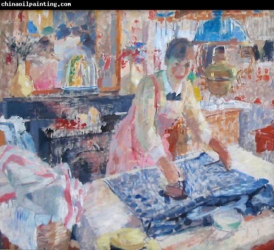 Rik Wouters Woman Ironing