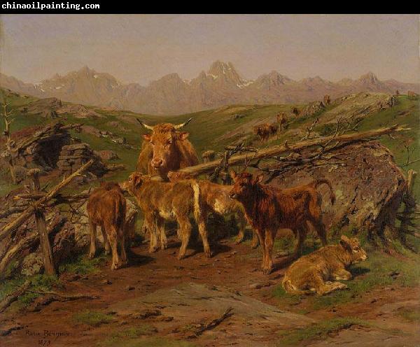 Rosa Bonheur Weaning the Calves