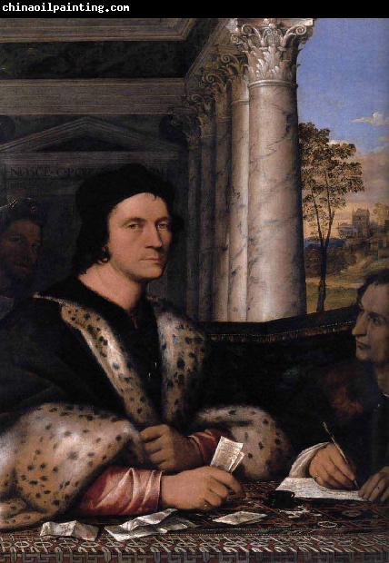 Sebastiano del Piombo Retrato de Ferry Carondelet con sus secretarios